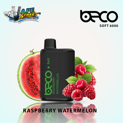 BECO SOFT 6000 Puffs Disposable Vape (Non-Rechargeable)- 20 & 50mg
