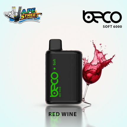 BECO SOFT 6000 Puffs Disposable Vape (Non-Rechargeable)- 20 & 50mg