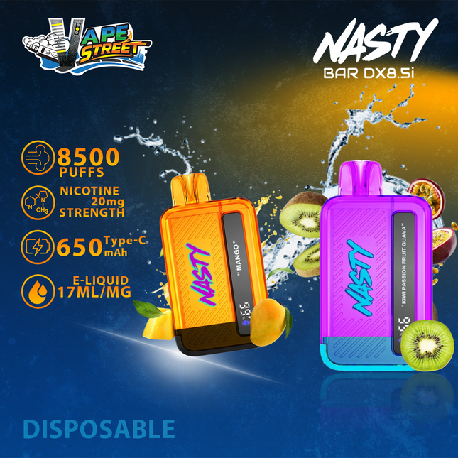 NASTY BAR DX8.5i 8500 Puffs Disposable Vape