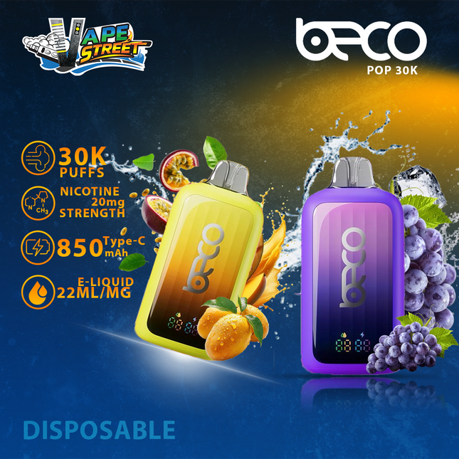 BECO POP 30K PUFFS DISPOSABLE VAPE (20mg)