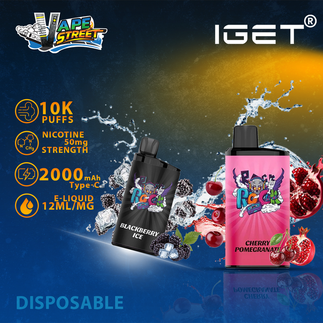 IGET BAR PRO 10000 Puffs 50mg Disposable Vape