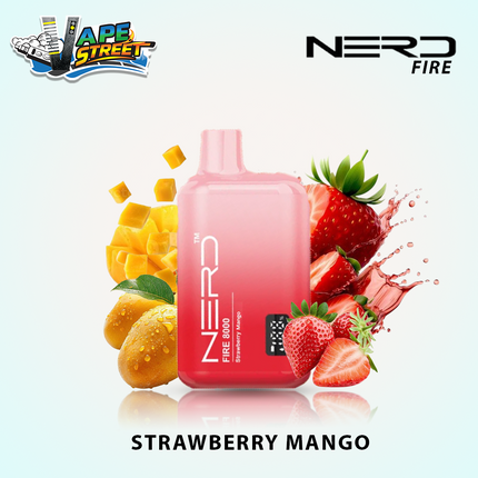 NERD FIRE 8000 PUFFS DISPOSABLE VAPE