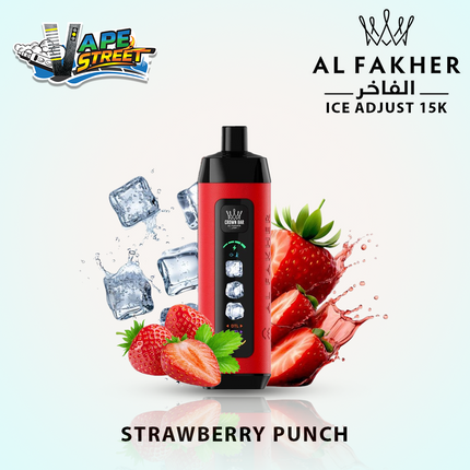 Al Fakher Crown Bar ICE ADJUST 15K Puffs from Crown Bar Vape