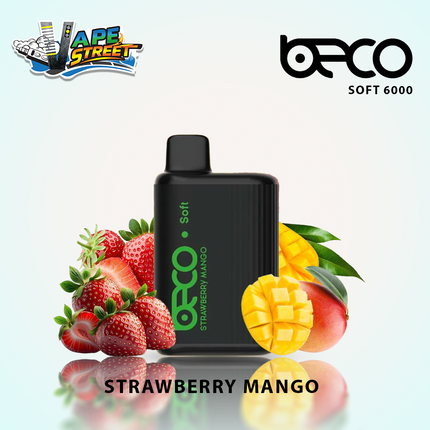 BECO SOFT 6000 Puffs Disposable Vape (Non-Rechargeable)- 20 & 50mg