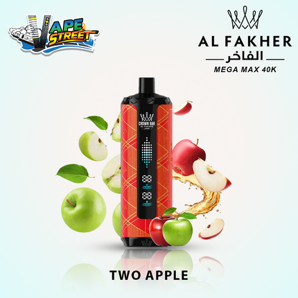 Al Fakher Crown Bar Mega Max 40K Puffs Disposable Vape