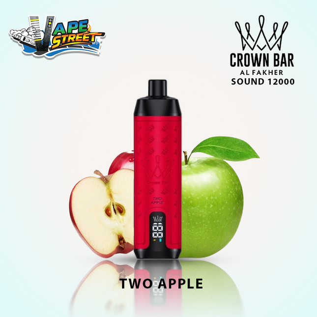 Al Fakher Crown Bar Sound 12000 Puffs DLT Shisha Disposable Vape