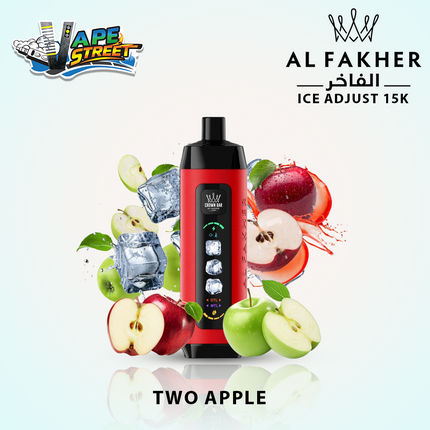 Al Fakher Crown Bar ICE ADJUST 15K Puffs from Crown Bar Vape