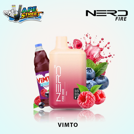 NERD FIRE 8000 PUFFS DISPOSABLE VAPE