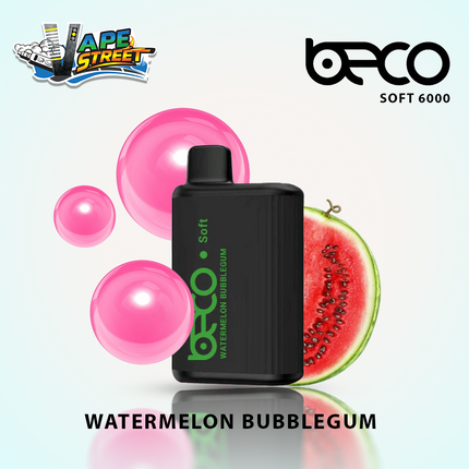 BECO SOFT 6000 Puffs Disposable Vape (Non-Rechargeable)- 20 & 50mg