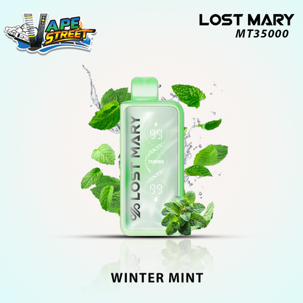 LOST MARY 35K Puffs Disposable Vape MT35000 TURBO 20mg & 50mg