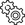 Two interlocking gears on a white background