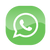 WhatsApp logo on a green background